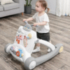 Multi-Purpose Car with Brain Game Plate Baby Walker