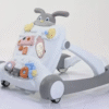 Multi-Purpose Car with Brain Game Plate Baby Walker