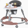 O Type Bottom with Music Tray Adjustable Frame Baby Walker