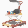 2025 with Push Handle and Canopy with Musical Toy Tray Baby Walker