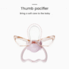 Food Grade Liquid Silicone Baby Pacifiers Round/Flat Nipple Design S/M/L Sizes