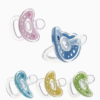 Liquid Silicone Soothing Baby Toy Baby Pacifier with Cover