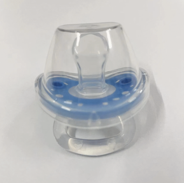 Liquid Silicone Soothing Baby Toy Baby Pacifier with Cover