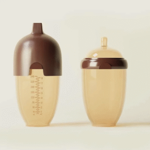 2025 Trend Food Grade Silicone Baby Bottle Natural Breastmilk Feeding Bottle for Infant 0-1year Old