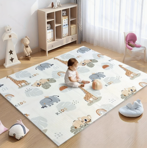 Extra Large Foldable Baby Playmat Non Slip XPE Foam for Indoor Outdoor