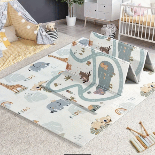 Extra Large Foldable Baby Playmat Non Slip XPE Foam for Indoor Outdoor