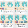 New Montessori Toys Educational Wooden Clock Finger Counting Educational Toys Math Teaching Aids Mathematics Learning Toy