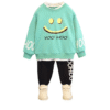 Smiley face letter two-piece set