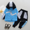 Blue puppy two-piece set