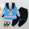 Blue puppy two-piece set