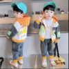 Duck hooded three-piece suit