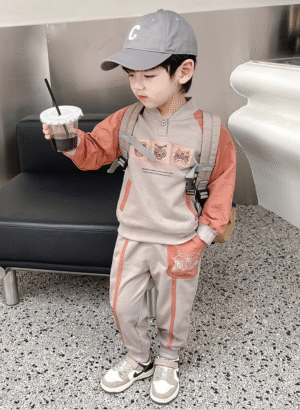 2-piece cotton lion set