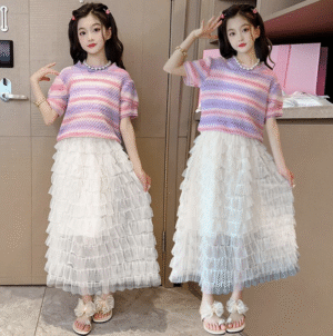 Screenshot 2025-10-26 at 11.50.09 Colorful knitted double-layer flying sleeve skirt suit