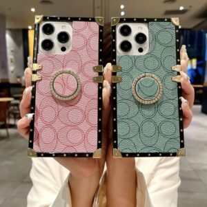 Hot Selling Fashion TPU Protective Phone Case for iPhone 17 16E 15 14 Pro Max 12 11 XR XS 8 7 13 With Stand Color Pattern Cover