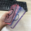 New Style Magnetic Transparent Mobile Phone Cases for iPhone  Frosted Design Shockproof Cover Protection Shell