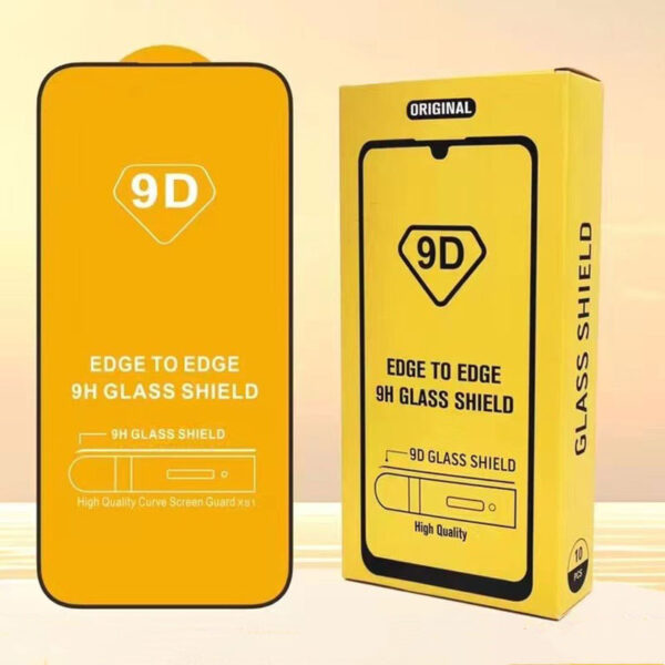 Full Screen Anti-explosion 9D Tempered Glass Film for iPhone 16 15 14 13 12 Pro Max ,  Glass Screen Protector