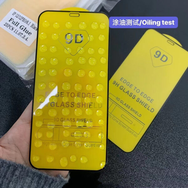 Full Screen Anti-explosion 9D Tempered Glass Film for iPhone 16 15 14 13 12 Pro Max ,  Glass Screen Protector