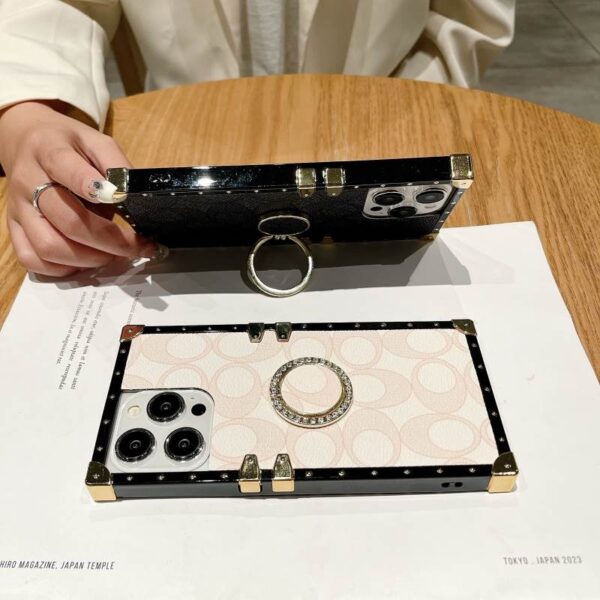 P Hot Selling Fashion TPU Protective Phone Case for iPhone 17 16E 15 14 Pro Max 12 11 XR XS 8 7 13 With Stand Color Pattern Cover