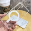 Transparent Magnetic Mobile Phone Case for Samsung S24 S23 S22 Plus Clear Charging Back Cover Protect Shell Bulk
