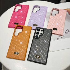 H7bc87513d9e6470eb0783ac1794d2fc5p Luxury 2 in 1 Diamond Phone case for iPhone 16 Pro Max 15 14 13 12 11 Back Cover for Samsung S25 ultra Z Flip 6 S24 S23