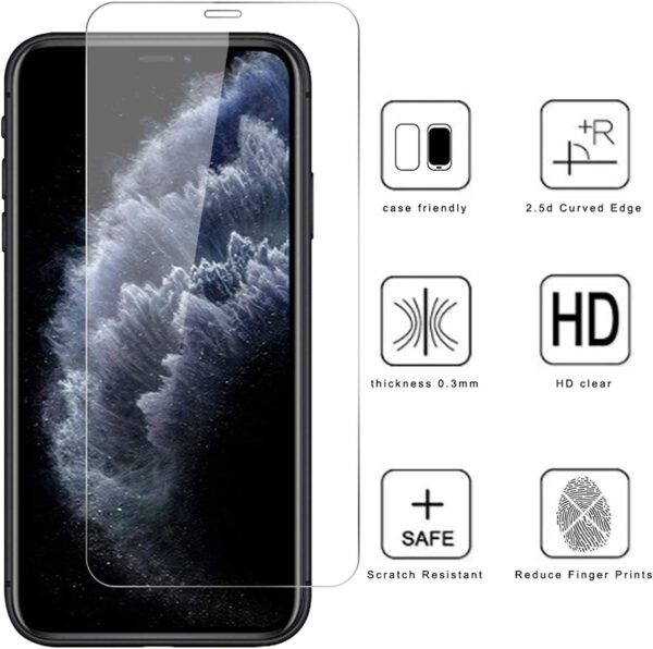 Fullscreen Anti-explosion Tempered Glass Film for iPhone 14 13 12 11 Pro Max clear Tempered Glass Screen Protector Film