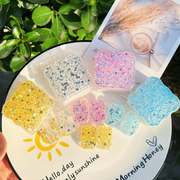 H953545d6b9ff4ac8910f9fdf3d3c4b5c3 Luxury Glitter 3d US Standard , Two Pins Charger Protectors Cover for iphone 20w Fast Shockproof Charger Protector Plug and Cable