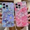H983478733f19421b83fb560dc50da619H Fashion Luminous Quick Sand Glitter Flower, Mobile Phone Case Cover for iPhone 15 14 Plus 13 12 Mini 11 Pro Max Back Cover