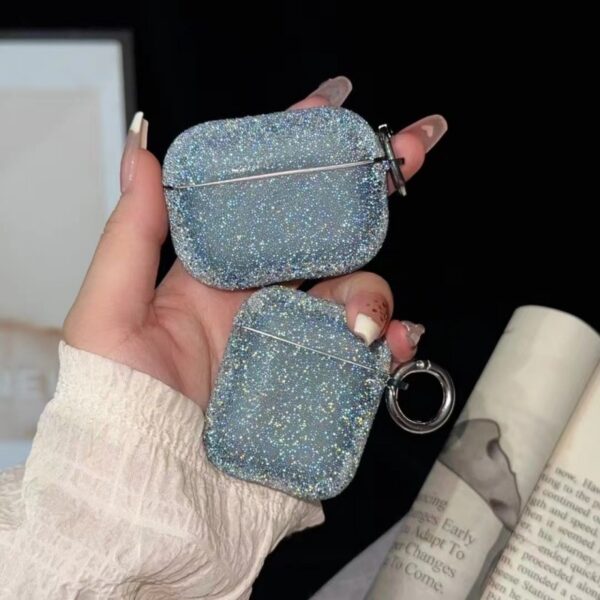 Hbae6db1916984c6a9afa651cef98ebe7n Luxury Glitter Earphone case for Airpods Charging Cases TPU Shockproof Cover Airpods 1/2 Pro 2 3 Scratch-Resistant case Shell