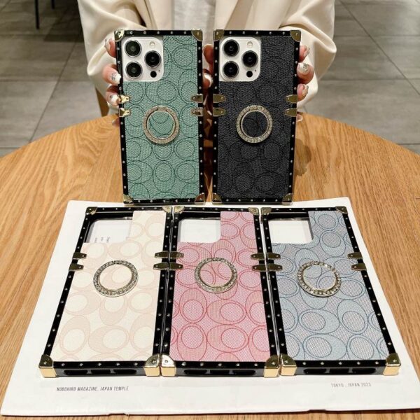 P Hot Selling Fashion TPU Protective Phone Case for iPhone 17 16E 15 14 Pro Max 12 11 XR XS 8 7 13 With Stand Color Pattern Cover