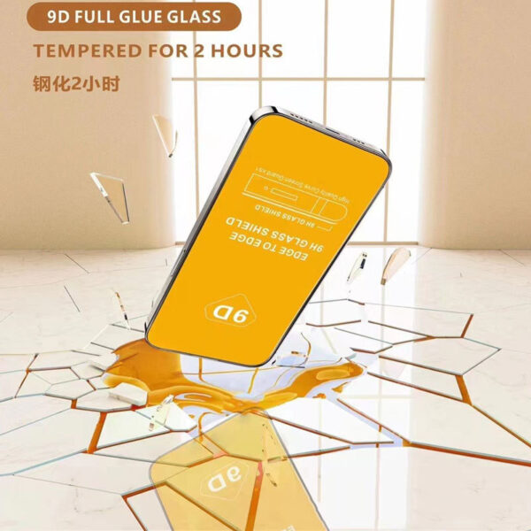 Full Screen Anti-explosion 9D Tempered Glass Film for iPhone 16 15 14 13 12 Pro Max ,  Glass Screen Protector