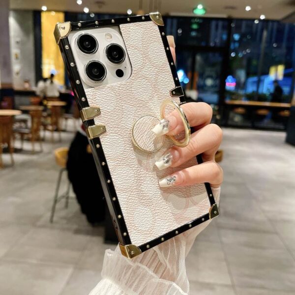 P Hot Selling Fashion TPU Protective Phone Case for iPhone 17 16E 15 14 Pro Max 12 11 XR XS 8 7 13 With Stand Color Pattern Cover