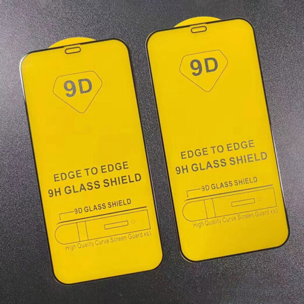 Full Screen Anti-explosion 9D Tempered Glass Film for iPhone 16 15 14 13 12 Pro Max ,  Glass Screen Protector