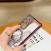 Luxury Side Diamond Crystal Glitter Ring Magnetic Mobile Phone Case for Samsung Galaxy S24 ultra S23 S22