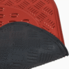 4 Piece Red Color Aluminium Car Mat