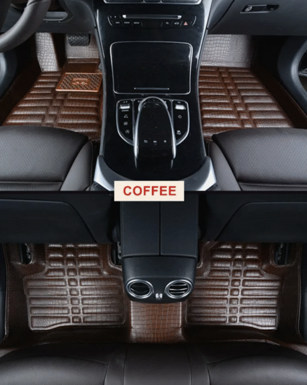 XPE Leather New Design Cover The Threshold Luxury Leather Car Floor Mat