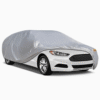 Silver Polyester Car Cover