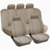 9PC Set Car Covers Luxury Car Seat Cover Leather