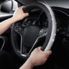 New Diamond Leather Steering Wheel Cover with Bling Bling Crystal Rhinestones