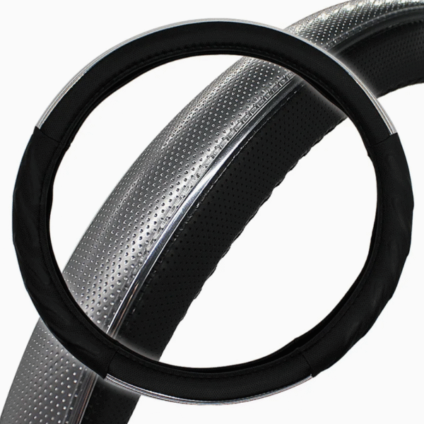 New Diamond Leather Steering Wheel Cover with Bling Bling Crystal Rhinestones