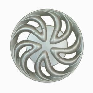 PP Silver Coating Plastic Car Wheel Cover