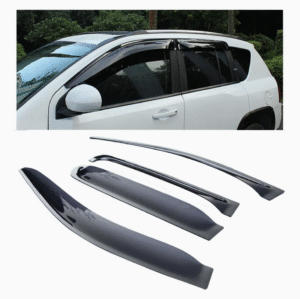 4PCS Black Color Car Window Visor