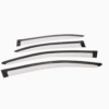 Decorative 4PCS Silver Window Visor