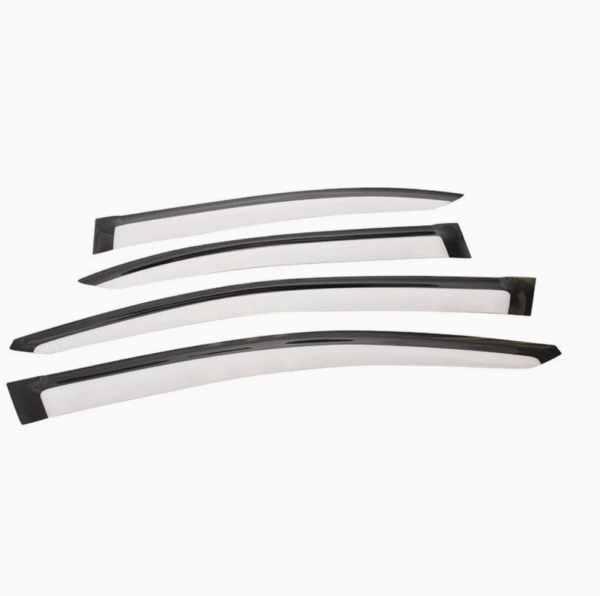 Decorative 4PCS Silver Window Visor