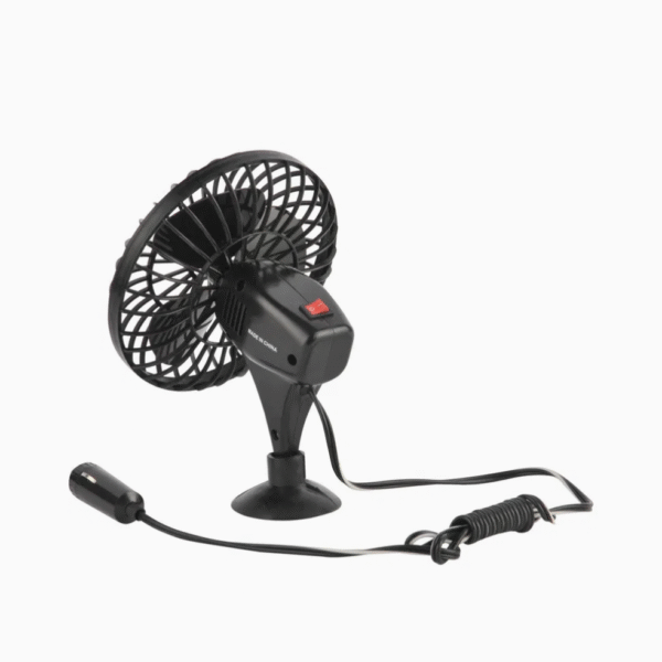 5 Inch Suction Fixed and Oscillating Mini Car Fan