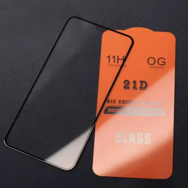 Popular Hd High Clear 21d Tempered Glass Screen Protector for Iphone 12 13 14 15 Anti-scratch 21d Phone Screen Protector