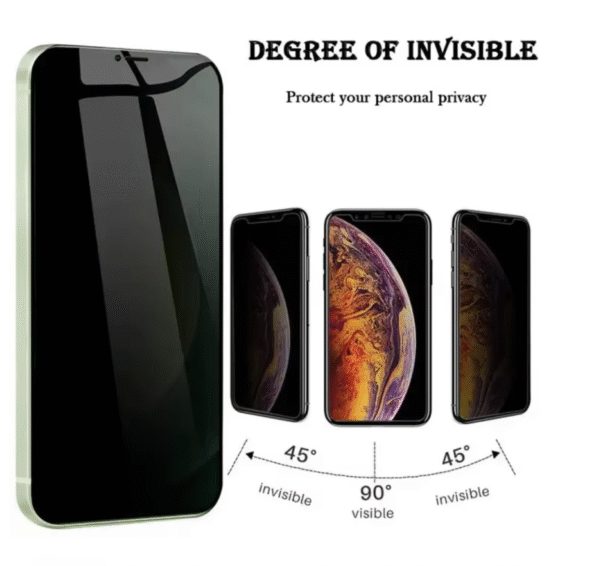 Full Glue Anti Spy Tempered Glass Anti Peeping Privacy Screen Protector for Iphone 16 15 14 Pro Max 13 12 11 Xs Xr 7 8 Plus
