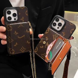 Hca8da6a959ef42d283d4a2ff4bb7a745q New Luxury Design Chains Wallet Phone Case for iPhone and Samsung
